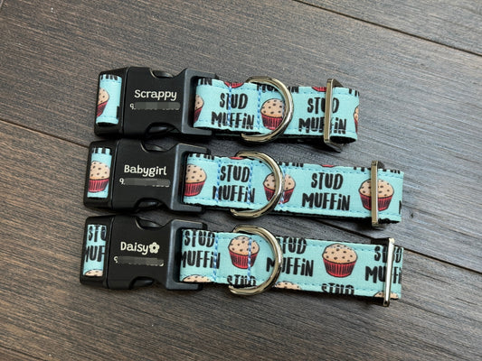 Stud Muffin Cupcake Dog Collar