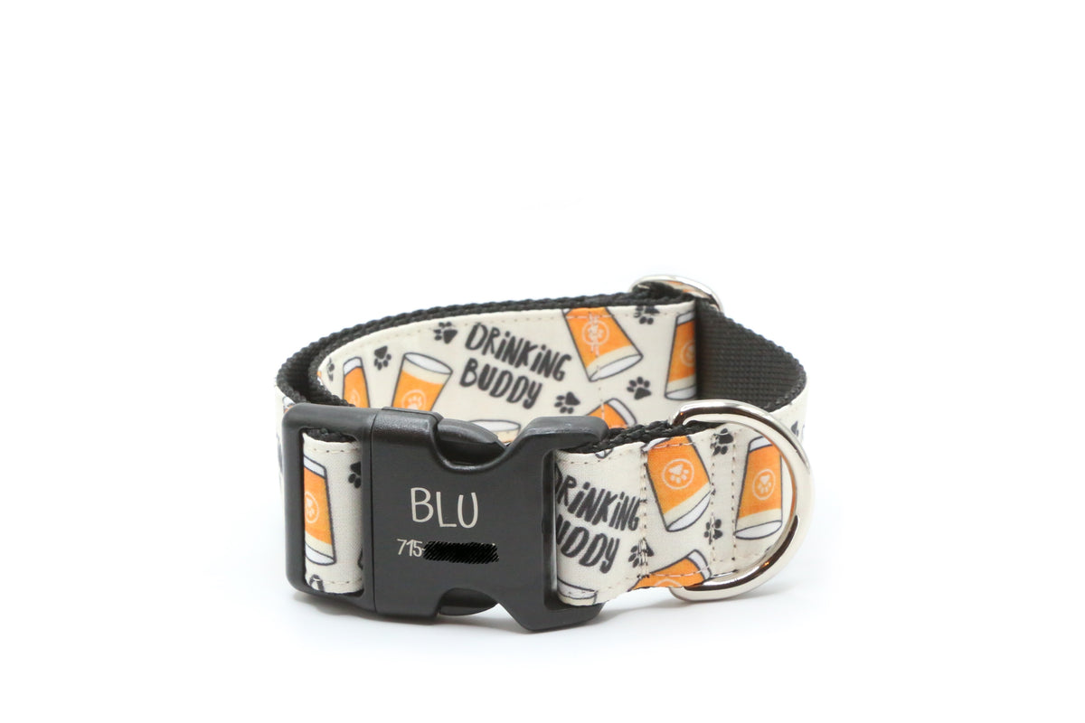 Drinking Buddy dog collar