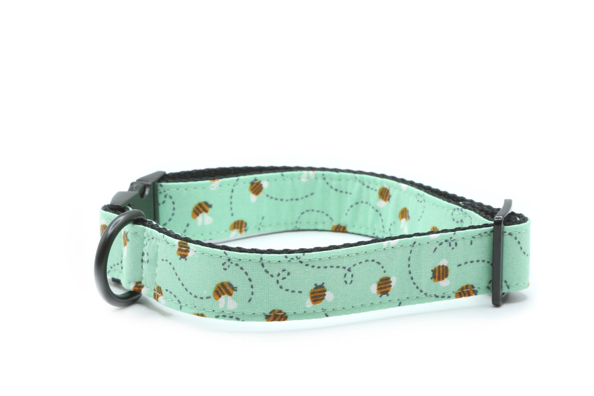 Busy Bees Dog Collar