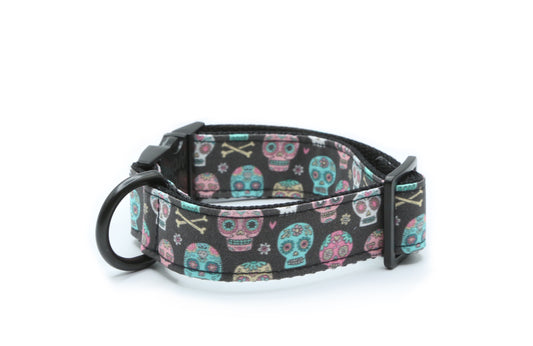 La Catrina Skull Dog Collar