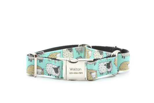 Cute Cartoon Sheep Dog Collar