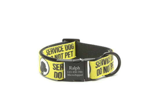 Service Dog Do Not Pet Dog Collar