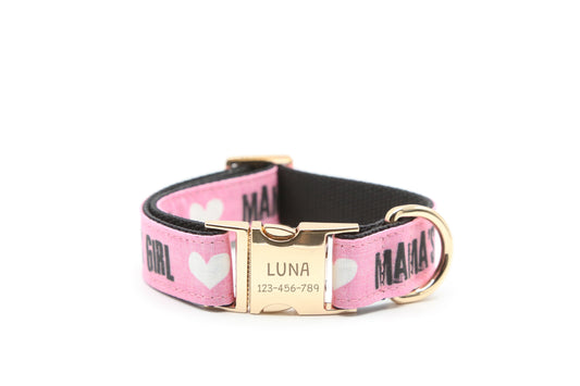 Mama's Girl Dog Collar