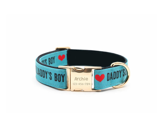 Daddy's Boy Dog Collar