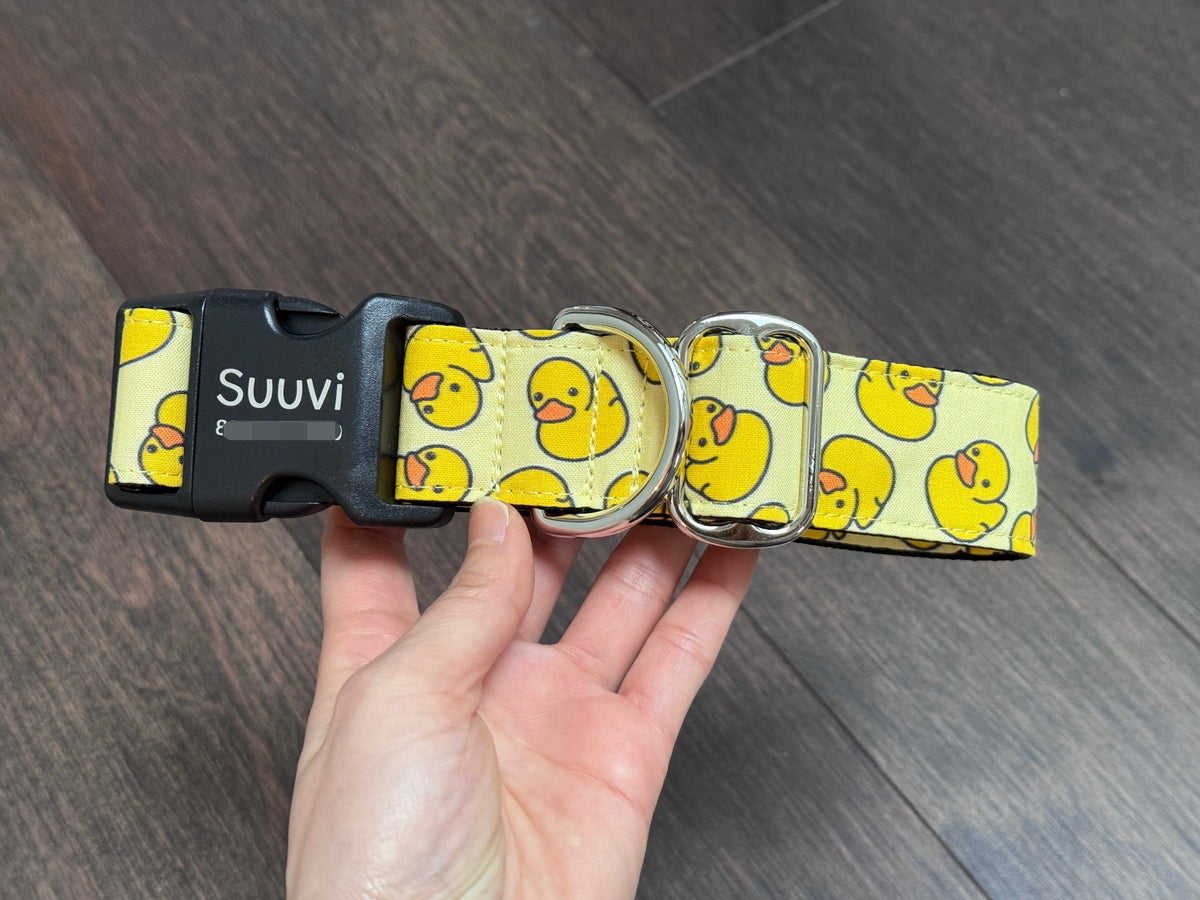 Rubber Duckie Dog Collar