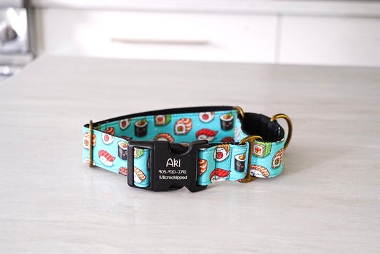 Happy Sushi Dog Collar