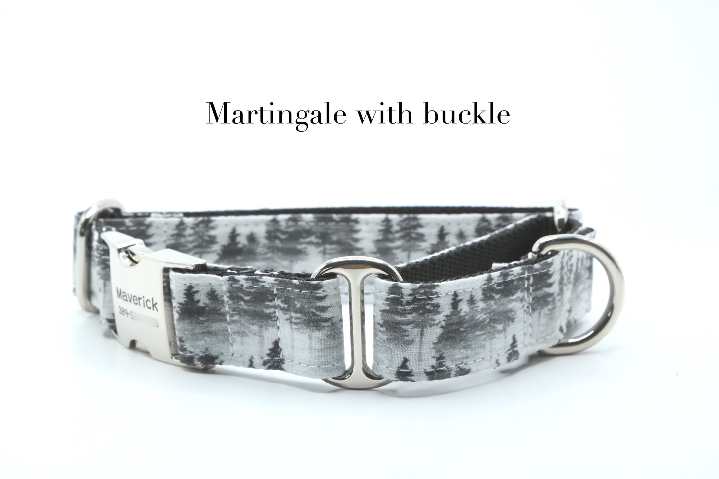 Black Forest Mist dog collar