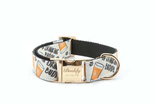 Drinking Buddy dog collar