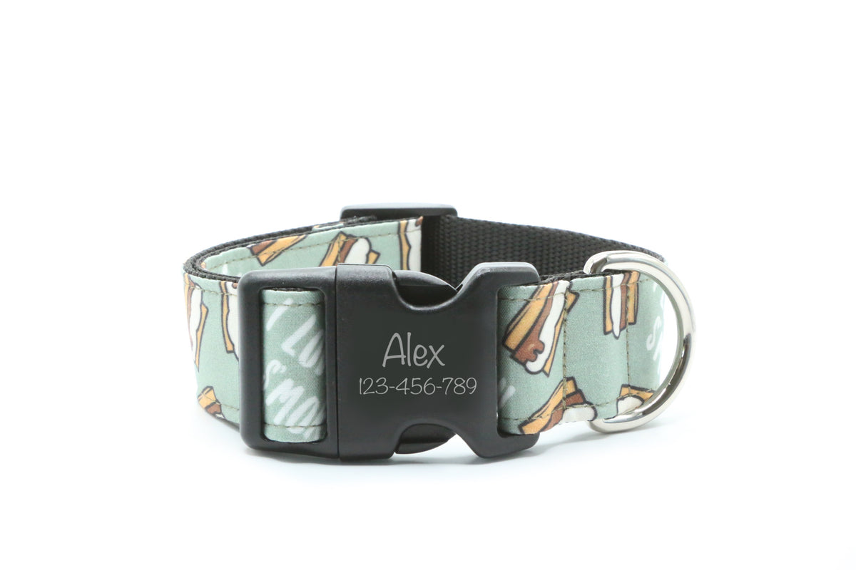 I Love You S’more Dog Collar