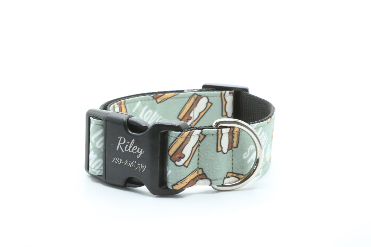 I Love You S’more Dog Collar