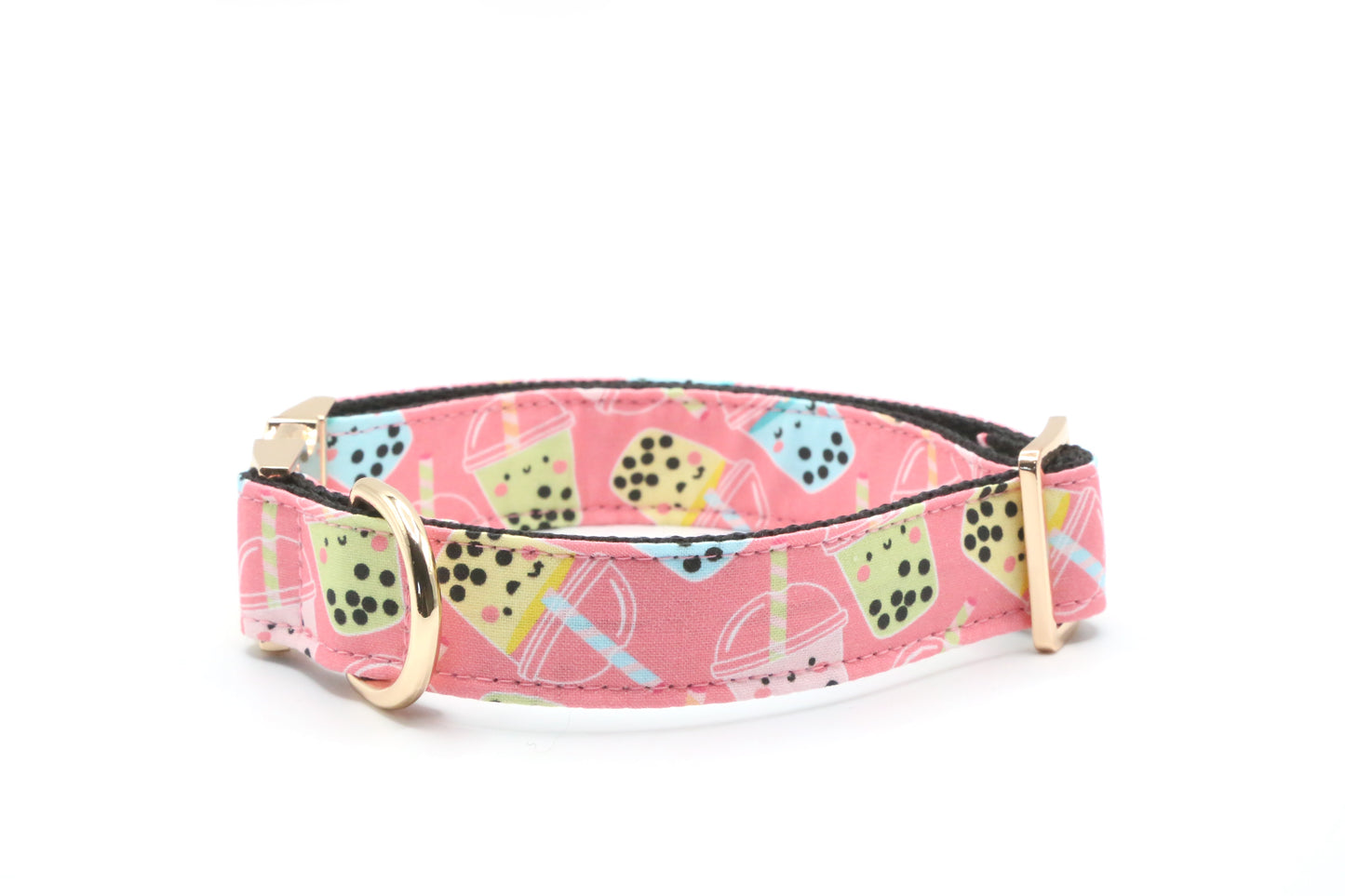 Boba Milk Tea dog collar