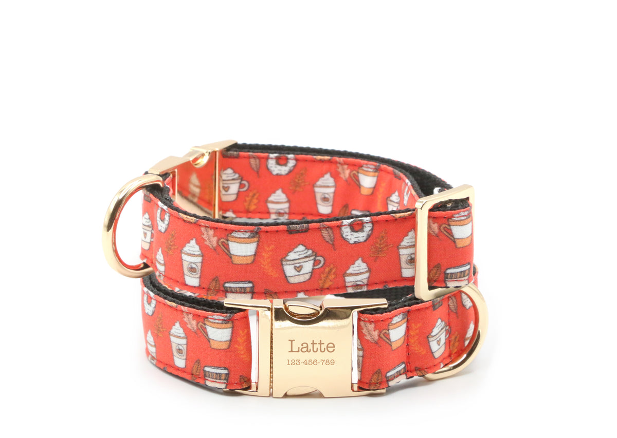 Latte Lover Dog Collar