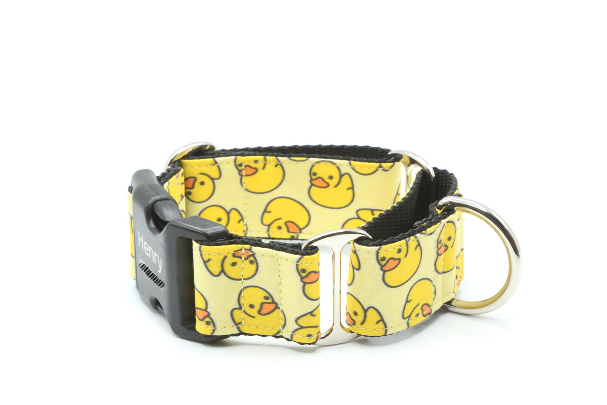 Rubber Duckie Dog Collar
