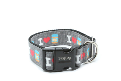 I Heart Peanut Butter Dog Collar