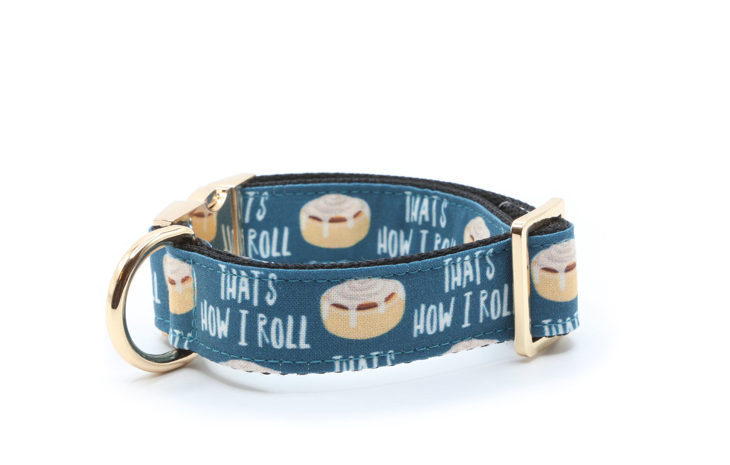 Cinnamon Roll dog collar