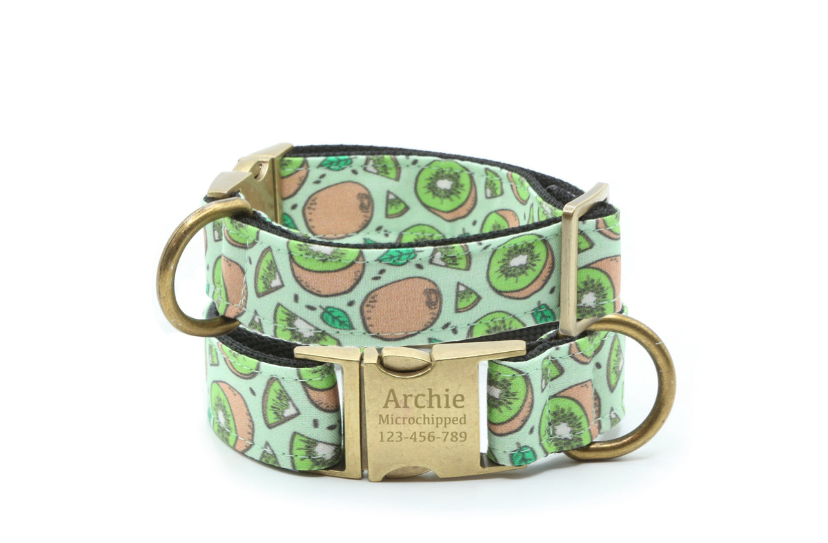 Kiwi Kiss Dog Collar