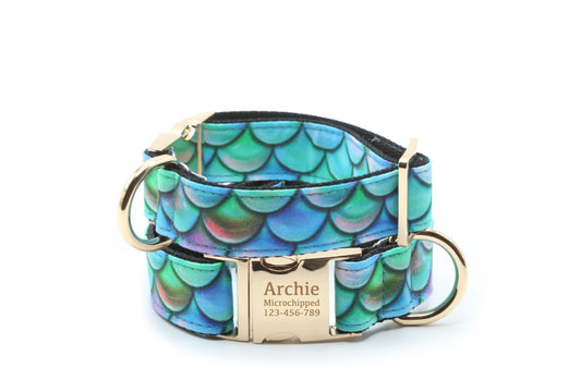 Mermaid Scales Dog Collar