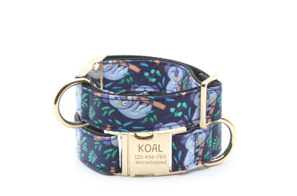 Koala Hugs Dog Collar