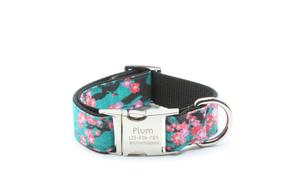 Japanese Cherry Blossom Dog Collar