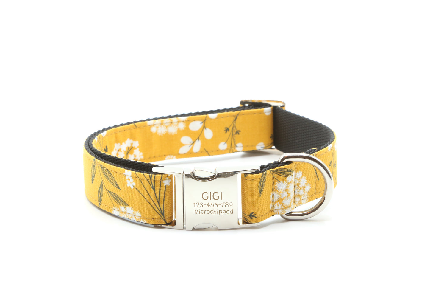 Dandelion dog collar