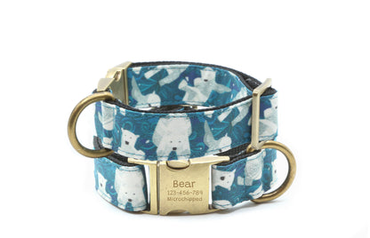 Kawaii Polar Bear Dog Collar
