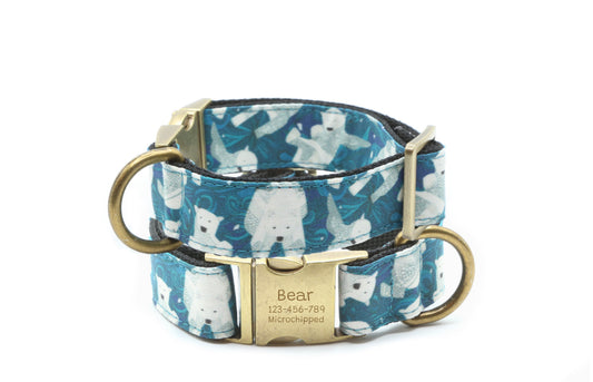Kawaii Polar Bear Dog Collar