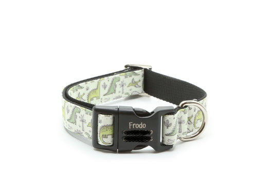 Dinosaur dog collar