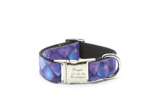 Dragon Scale dog collar