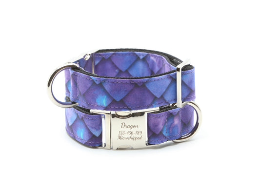 Dragon Scale dog collar