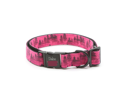 Fuchsia Forest Mist Dog Collar