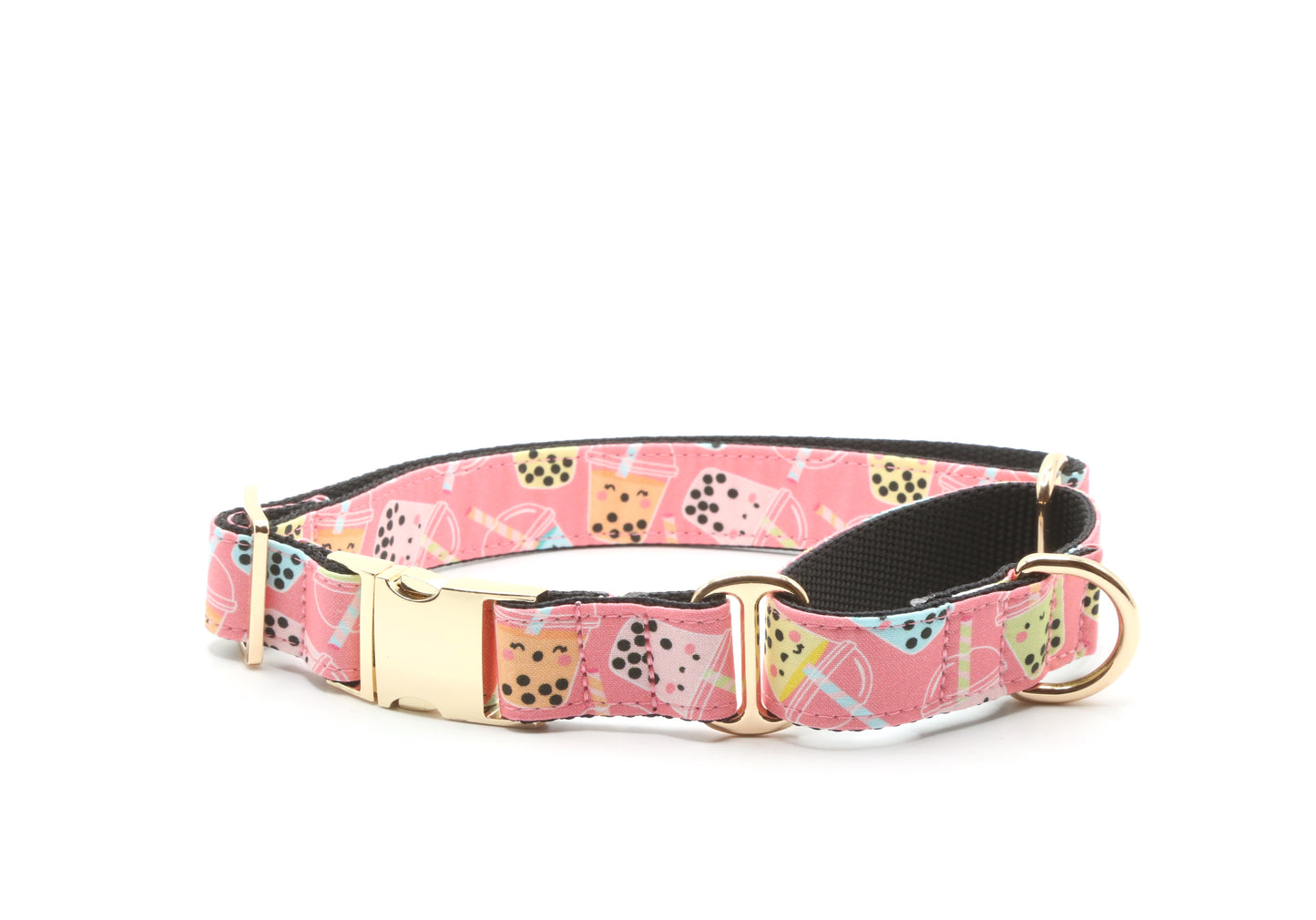 Boba Milk Tea dog collar