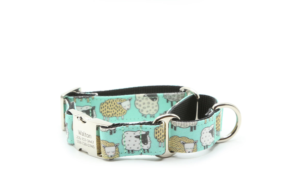 Cute Cartoon Sheep Dog Collar