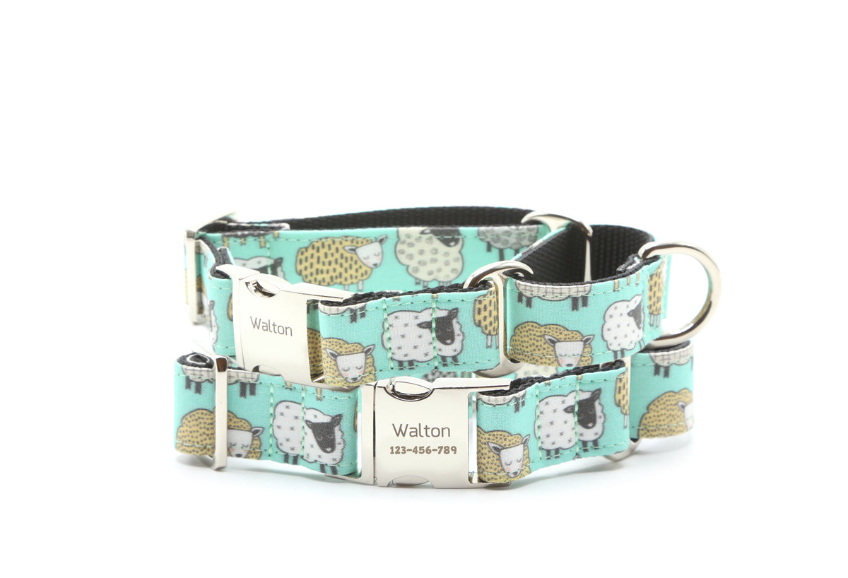 Cute Cartoon Sheep Dog Collar
