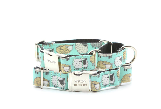 Cute Cartoon Sheep Dog Collar