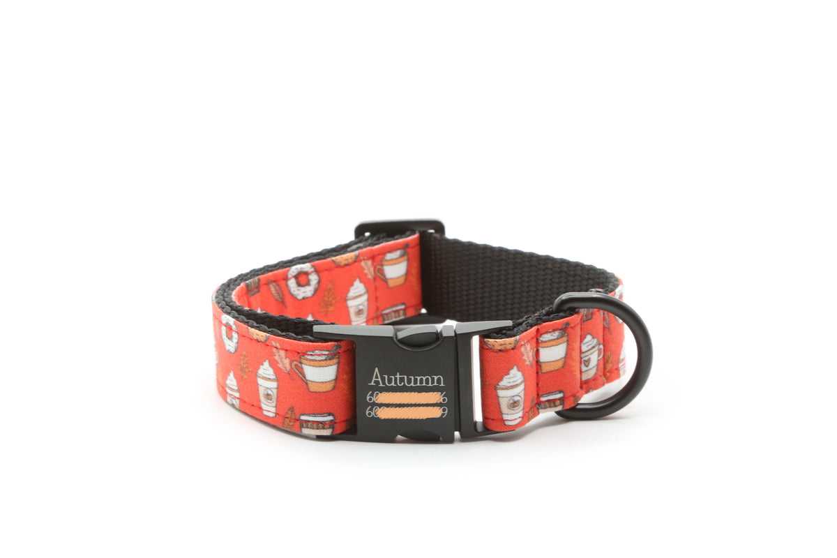 Latte Lover Dog Collar