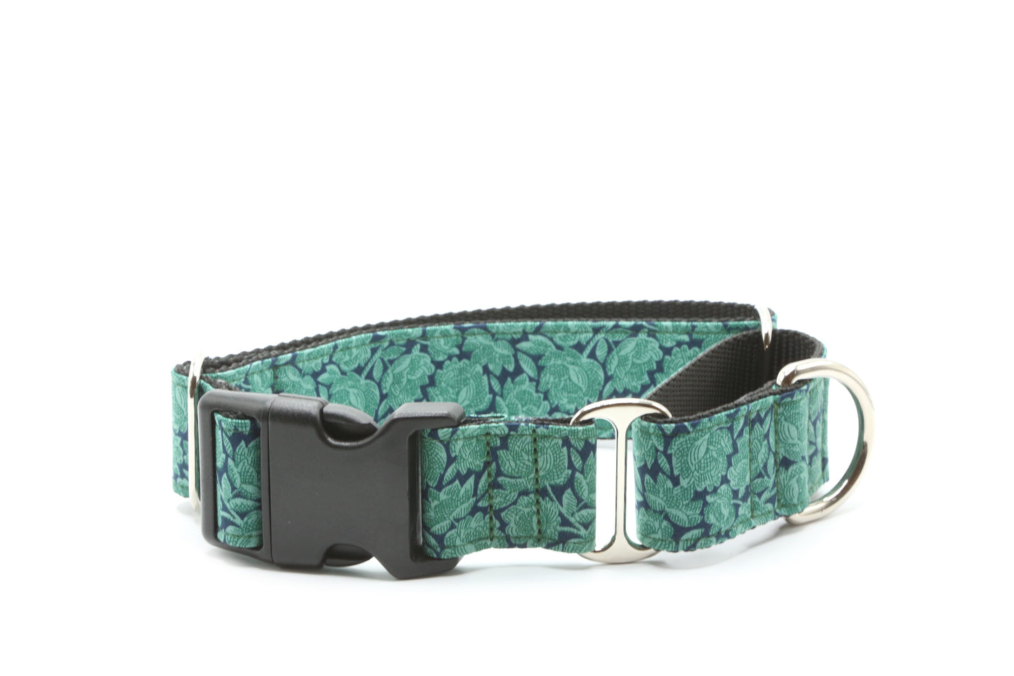 Dahlia floral dog collar