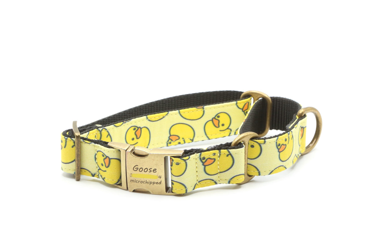 Rubber Duckie Dog Collar