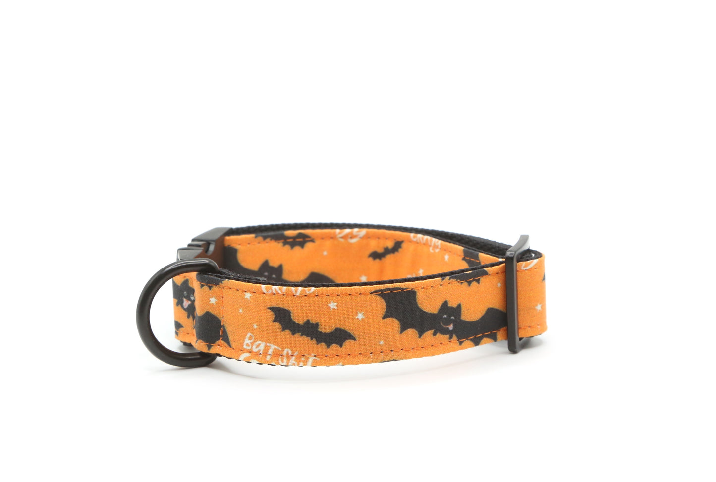 Bats dog collar