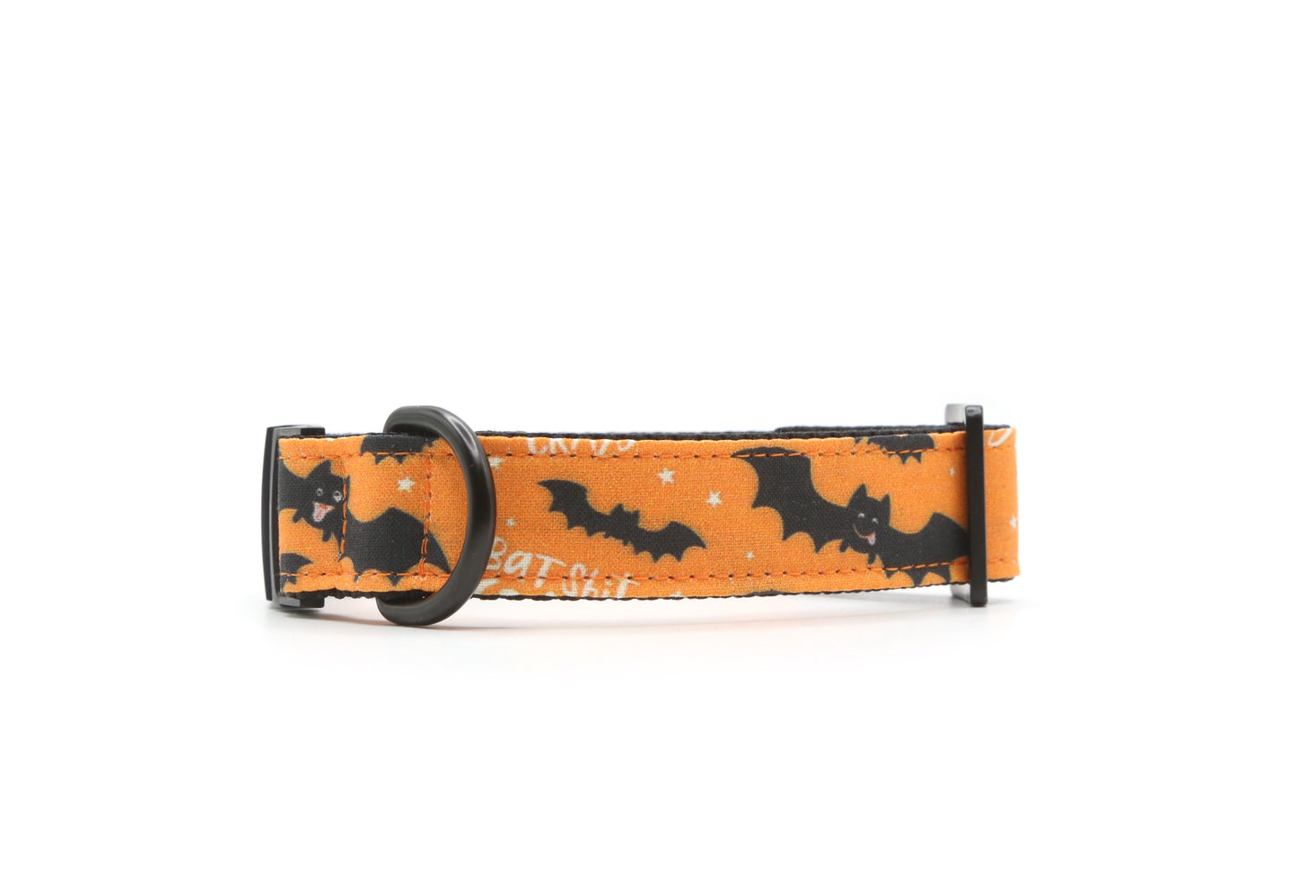 Bats dog collar