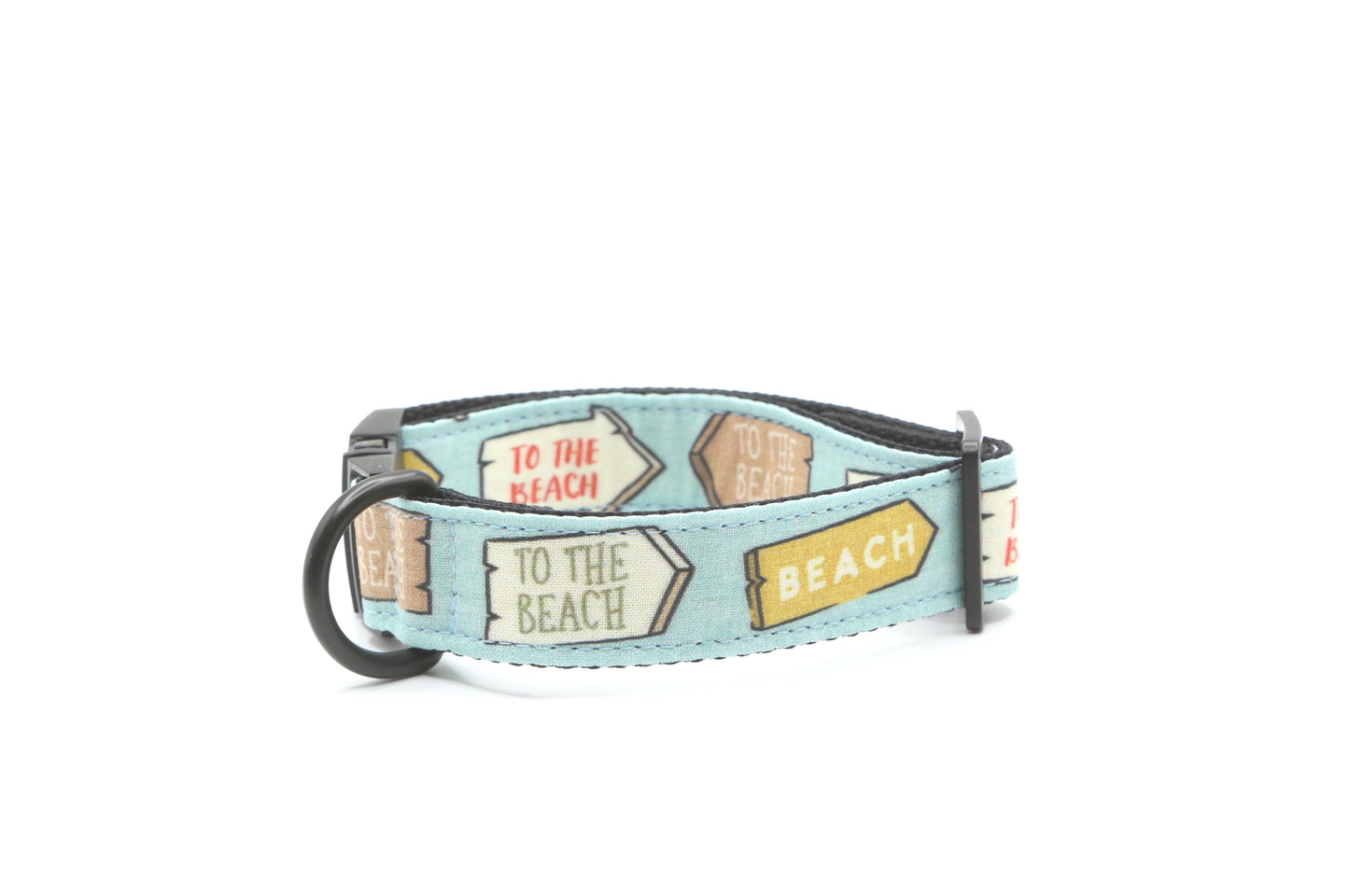 To The Beach dog collar