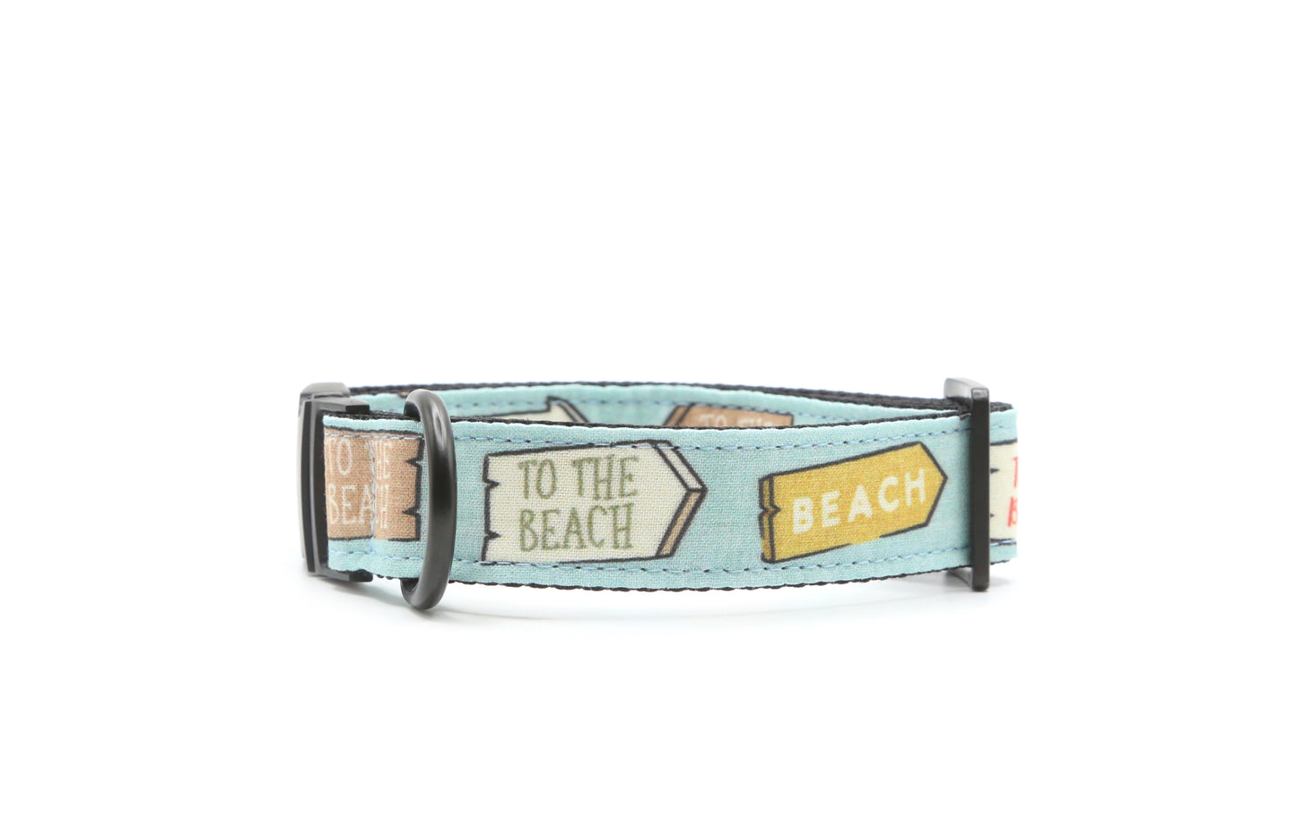 To The Beach dog collar