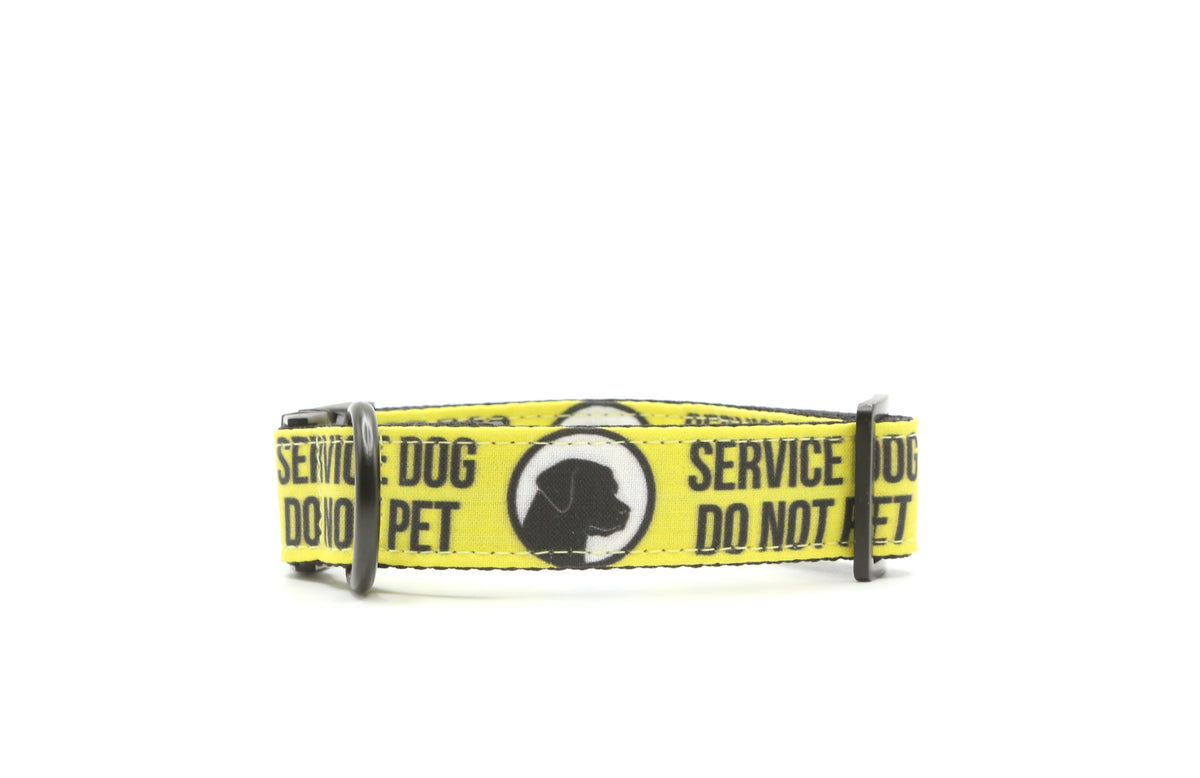 Service Dog Do Not Pet Dog Collar