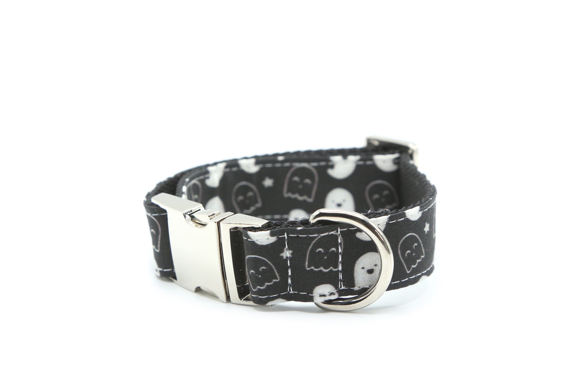 Smiling Ghost Dog Collar