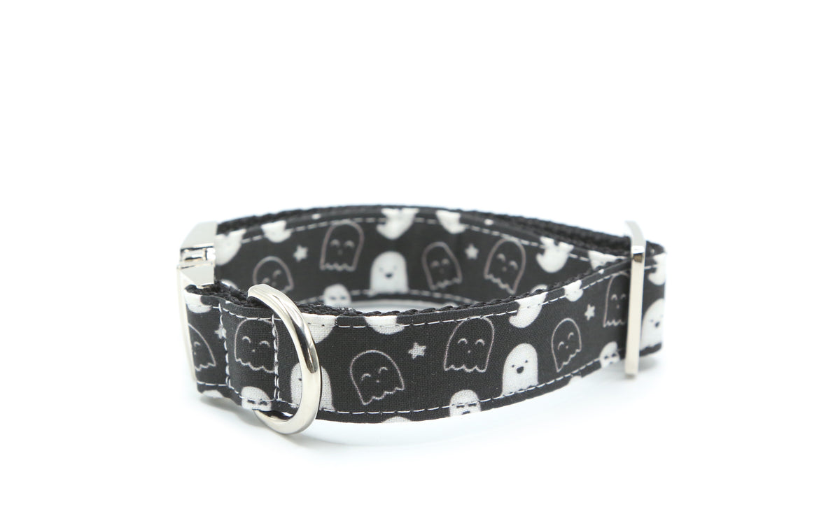 Smiling Ghost Dog Collar