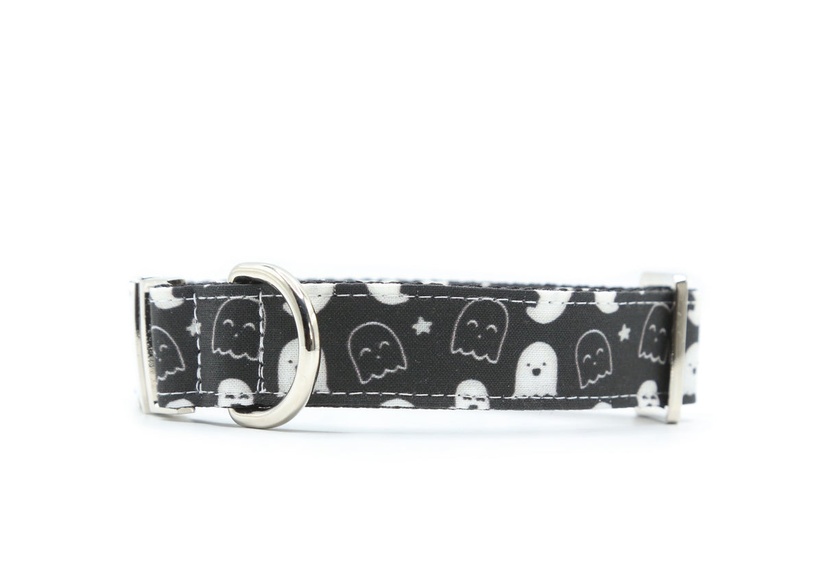 Smiling Ghost Dog Collar