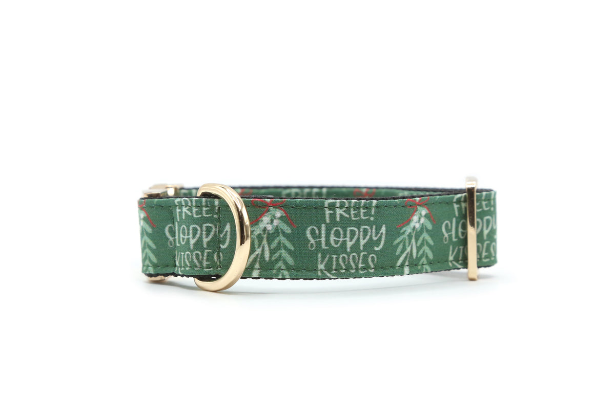 Free Sloppy Kisses dog collar
