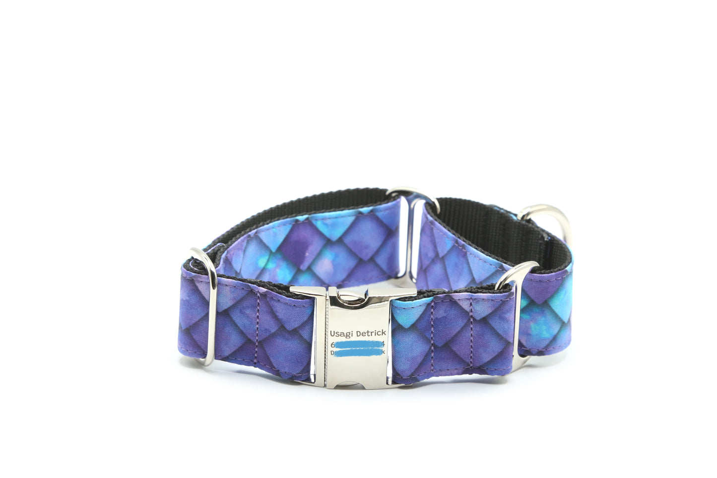 Dragon Scale dog collar