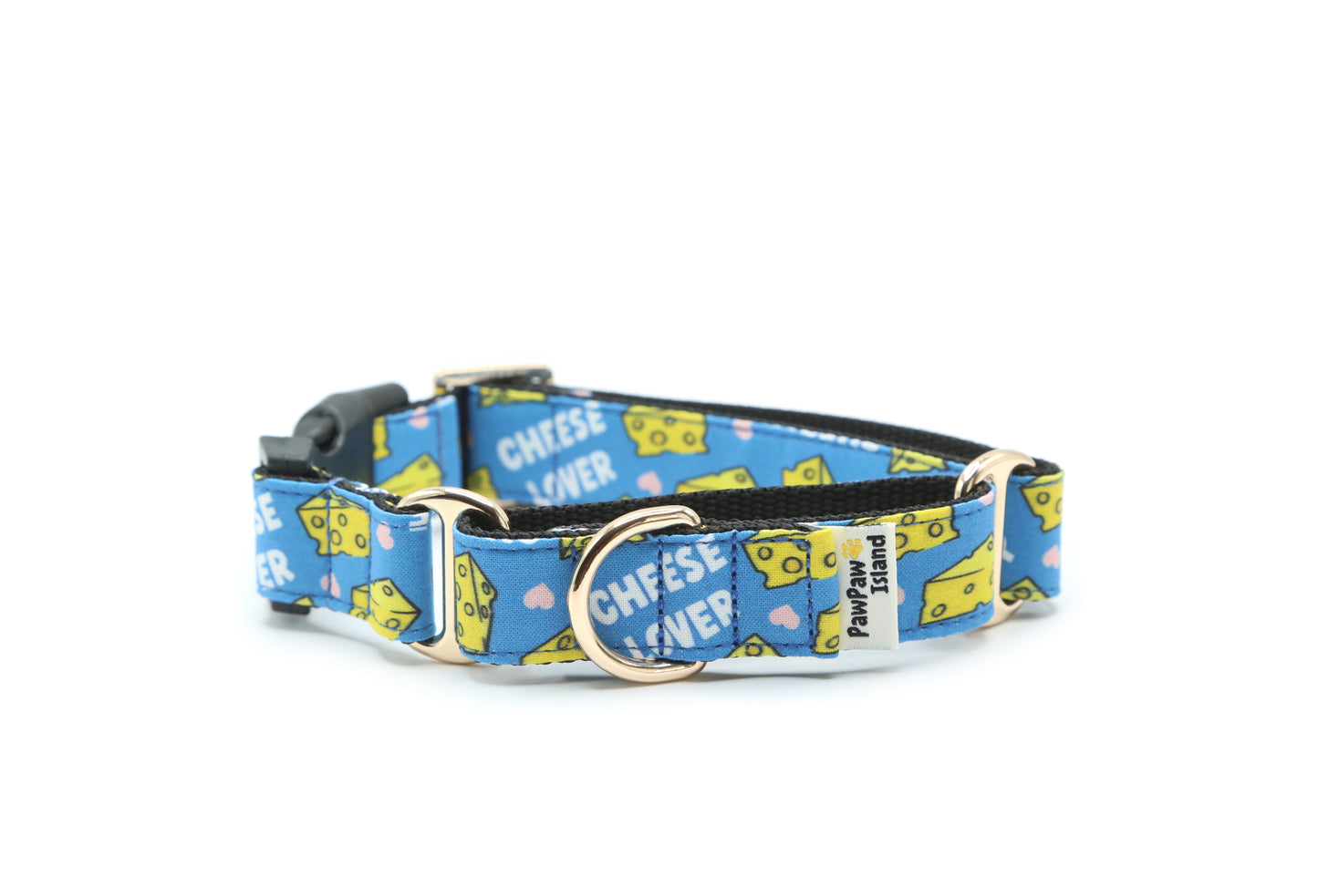 Cheese Lover dog collar