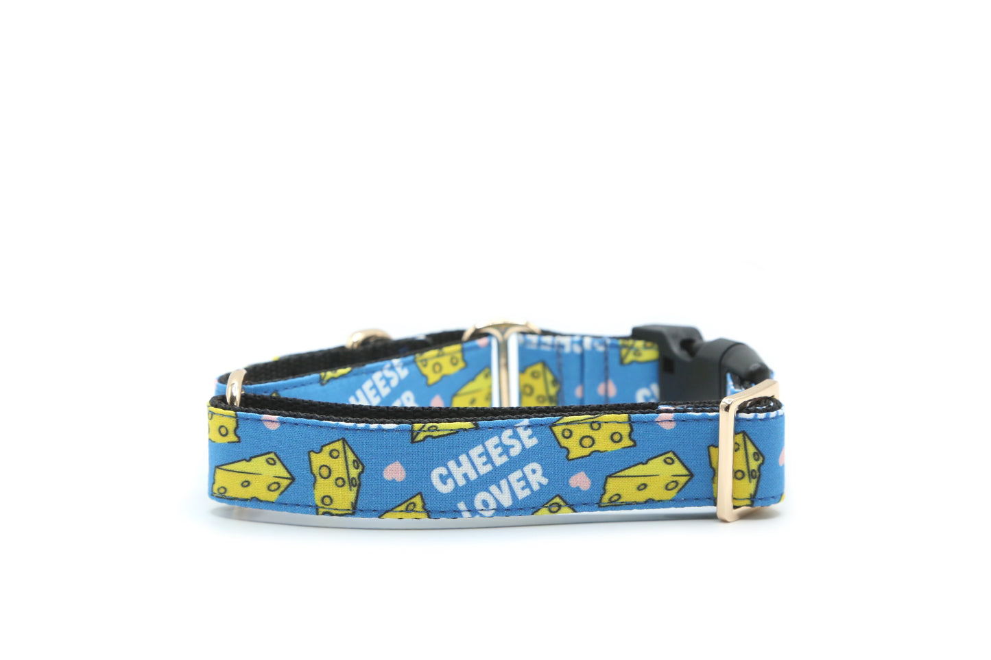 Cheese Lover dog collar