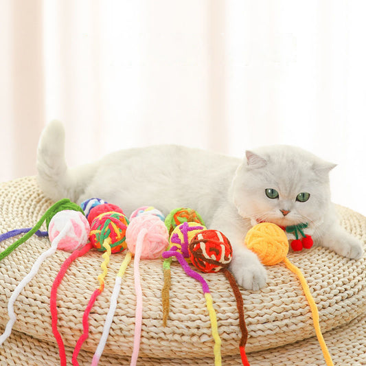 Cat Toy Balls with Bell Inside